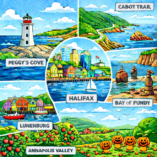 Nova Scotia collage
