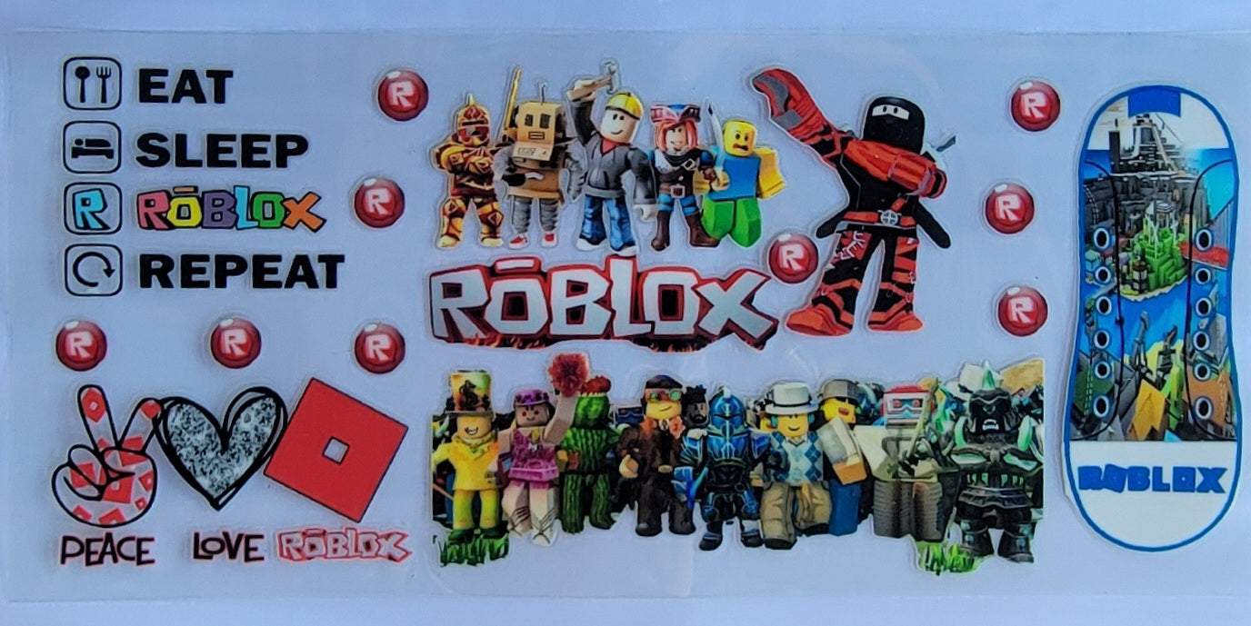 16 oz Glass Cup - Various Designs